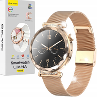 SMARTWATCH DAMSKI ZEGAREK WODOODPORNY MENU PL AMOLED ROZMOWY HRV PULS SPORT