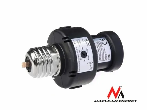 OPRAWA DO ŻARÓWKI z czujnikiem zmierzchu + TIMER na Arena.pl