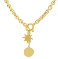 naszyjnik księżyc w pełni i słońce (c21/wio/07au)