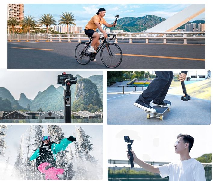 Gimbal Stabilizator HOHEM iSteady Pro4 do Kamer GoPro HERO 12 11 10 9 8 7 6 zdjęcie 6