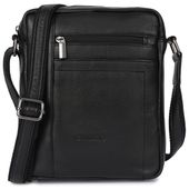 torba męska skórzana antonio iv - czarna