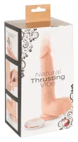 you2toys wibrator pchający push vibrator 7+5 trybow silikonowy 21-24 cm
