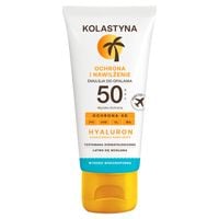 Kolastyna Sun Travel Emulsja Nawilżająca Do Opalania Spf 50 80 Ml