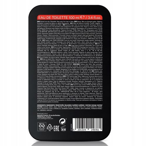 STR8 RED CODE WODA TOALETOWA 100ML DLA MĘŻCZYZN na Arena.pl