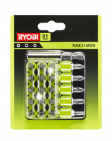 ZESTAW BITÓW 21 SZT BIT PH PZ RYOBI RAK21MSD