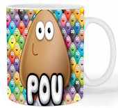 Kubek ceramiczny Pou - gra wideo