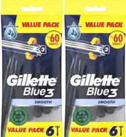 Gillette Blue 3 Smooth maszynki do golenia 12 szt