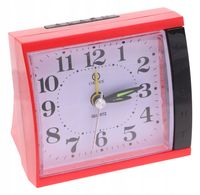 ZEGAR z ALARMEM Budzik na Baterie Zegarek Klasyczny z Podświetleniem 5793