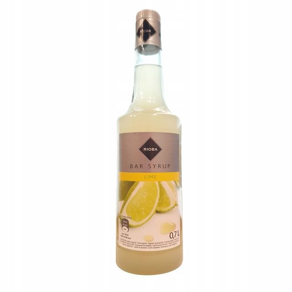 Syrop limonka 700ml Rioba zdjęcie 1