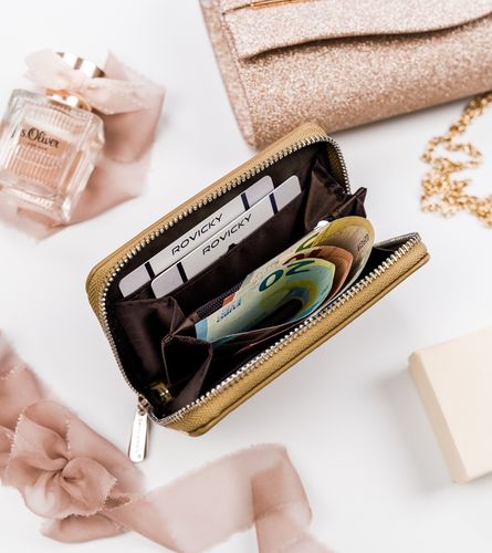 poręczny portfel damski z gładkiej na Arena.pl