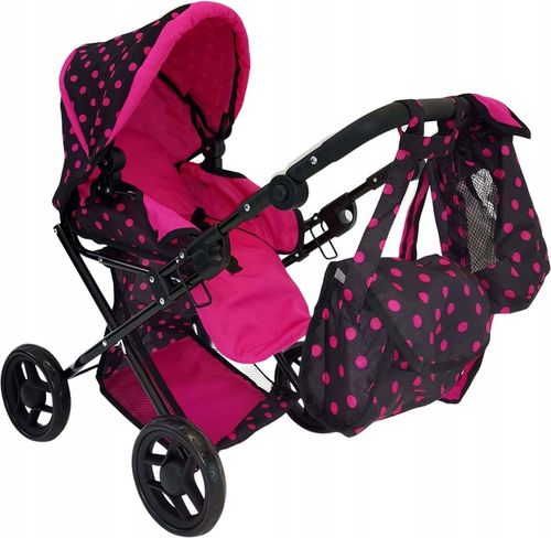 WÓZEK DLA LALEK NOSIDŁO TORBA POŚCIEL+BOBAS ŚPIEWA na Arena.pl