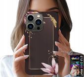 ETUI DO IPHONE 15 PRO MAX - KWIECISTE ELEGANCKIE WZORY OBUDOWA