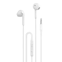 słuchawki dokanałowe dudao x3 przewodowe minijack 3,5mm - białe