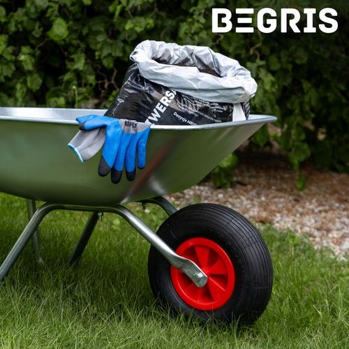 TACZKA OGRODOWA BUDOWLANA MOCNA OCYNKOWA WÓZEK OGRODOWY 120L LEKKA TACZKI na Arena.pl