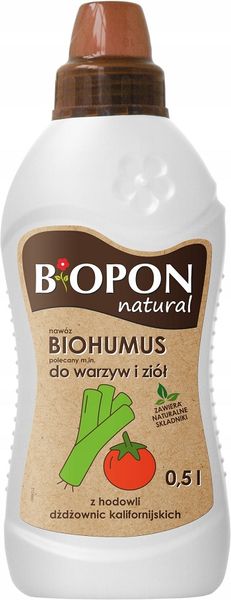 BIOHUMUS - DO . WARZYW I ZIÓŁ 0.5L - BR BIO-1901 zdjęcie 1