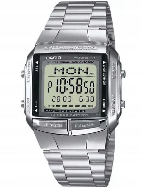 ZEGAREK MĘSKI CASIO DATABANK DB-360-1A + BOX +GRAWER zdjęcie 1