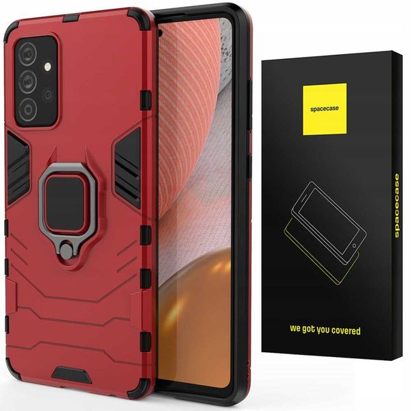 Spacecase X-Ring Galaxy A72 5G czerwony zdjęcie 1
