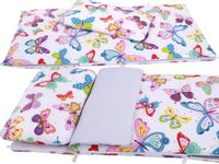 ŚPIWOREK do przedszkola pościel bawełniana BOBO MOTYLE