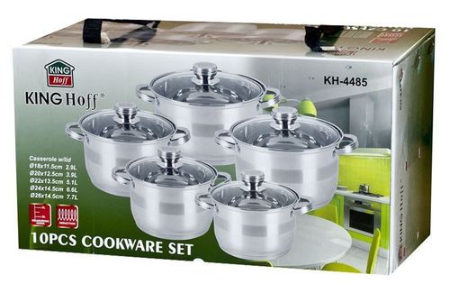 GARNKI KiNGHOFF MEGA JUMBO 10 ELE KH-4485 na Arena.pl