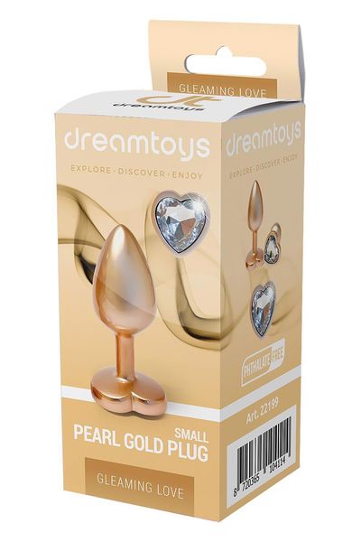Gleaming Love Matte Gold Plug Small zdjęcie 1