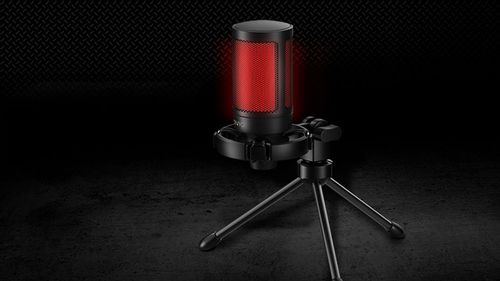 Mikrofon Pojemnościowy Gamingowy Studyjny USB statyw SAVIO SONAR PRO 01 na Arena.pl