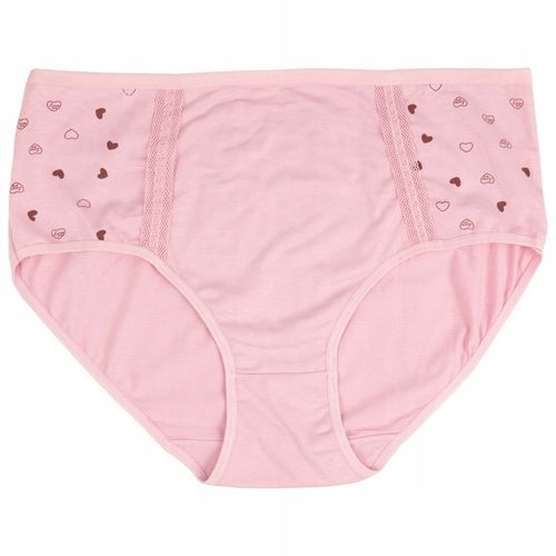 Majtki figi damskie bawełniane 8-pak wysoki stan bawełna duże rozmiary 4XL na Arena.pl