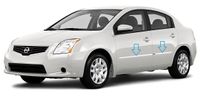 Nissan Sentra 1995-2012 - Listwy chrom boczne drzwi chromowane ochronne