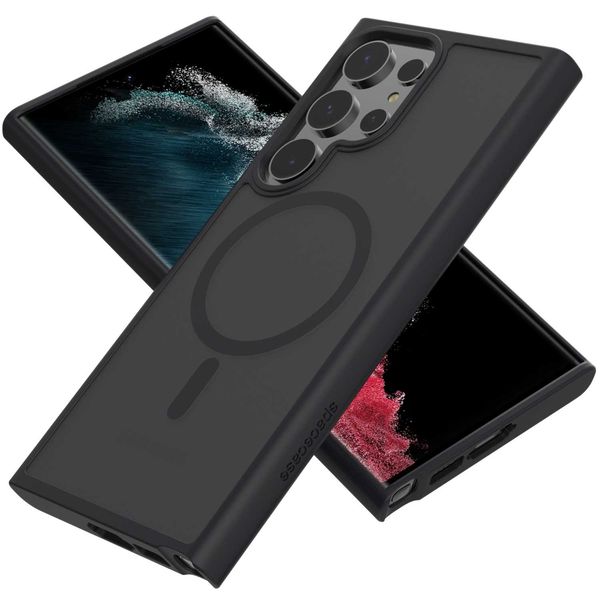 Spacecase Hybrid Mag Galaxy S22 Ultra Black zdjęcie 3