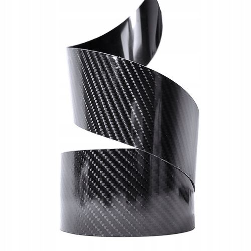 TAŚMA FOLIA CARBON NA PROGI OCHRONNA GRUBA ZABEZPIECZAJĄCA PROGI + RAKLA na Arena.pl