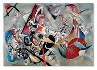 Plakat Kandinsky abstrakcja 30x40 cm