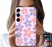 ETUI DO SAMSUNG GALAXY A55 5G - KOLOROWE STOKROTKI, STOKROTKA, KWIATKI