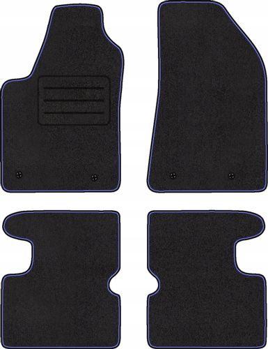 DYWANIKI DO BMW 3 E36 CABRIO NIEBIESKI NA WYMIAR na Arena.pl