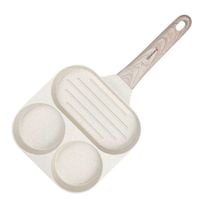 patelnia marmurkowa do jajek 3 sekcje klausberg kb-7818