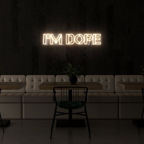 Napis LED I'm Dope na Arena.pl