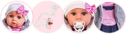 Lalka bobas interaktywna SMOCZEK PAMPERSY BUTELKI na Arena.pl