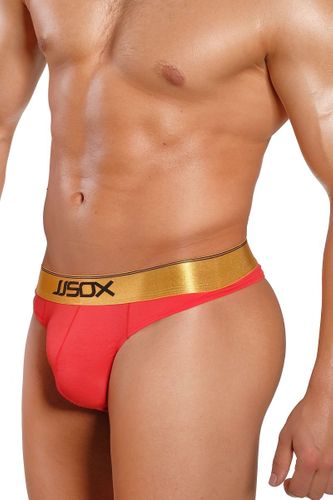 Stringi męskie JJSOX Neon Red L na Arena.pl