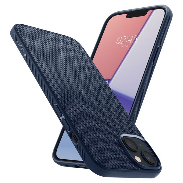 SPIGEN LIQUID AIR IPHONE 14 PLUS / 15 PLUS NAVY BLUE zdjęcie 1