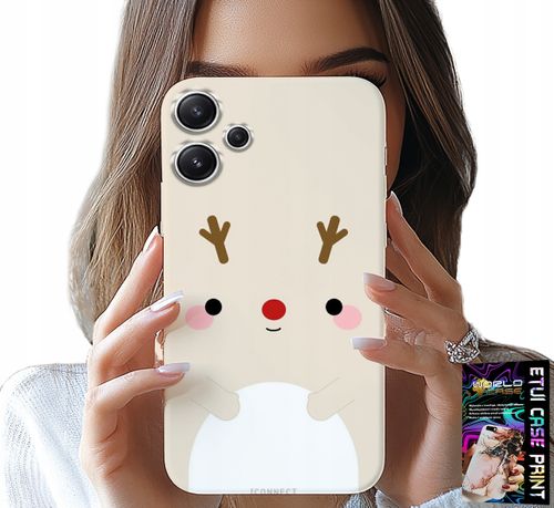 ETUI DO XIAOMI NOTE 13 PRO+ - RENIFEREK, RENIFER, ŚWIĄTECZNE WZORY na Arena.pl