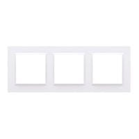 simon 10 ramka 3-krotna biała - s+840860