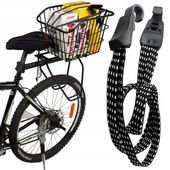 Kosz rowerowy tylni z ekspanderem rowerowym 70cm