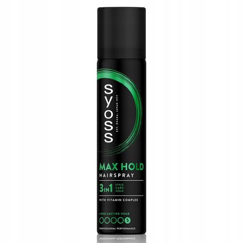 Syoss Max Hold Lakier do włosów 6x300ml na Arena.pl
