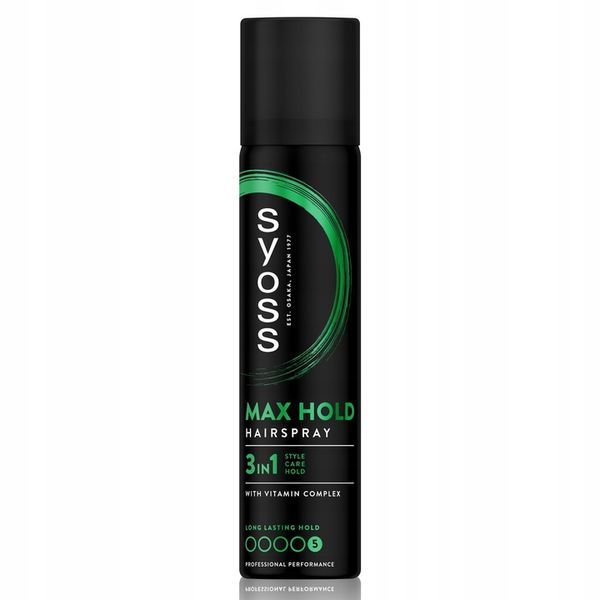 Syoss Max Hold Lakier do włosów 6x300ml zdjęcie 2