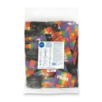 exs pride regular 54 mm - 144 sztuki, zestaw kolorowych prezerwatyw