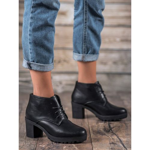 Sznurowane Botki Na Platformie r.37 na Arena.pl