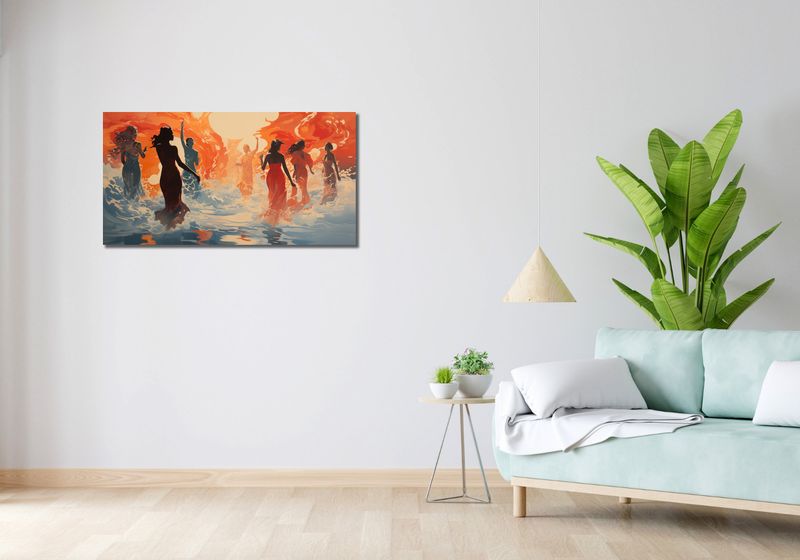 Obraz 100x50cm Taneczny Żar zdjęcie 2