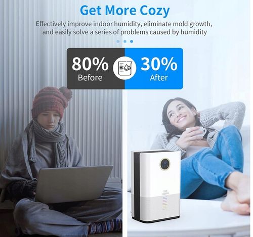 Elektryczny OSUSZACZ powietrza IAB H3-S 720 W 0,5 l/24h USUWA WILGOĆ na Arena.pl