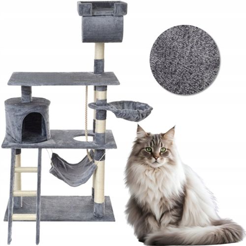 DRAPAK DLA KOTA WIEŻA LEGOWISKO DOMEK Z HAMAKIEM na Arena.pl