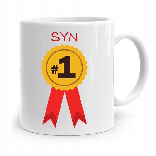 Kubek Prezent Dla Syna Dziecka Syn Na Medal Z Nadrukiem Ze Zdjęciem na Arena.pl