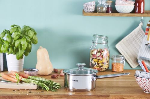 Zestaw garnków TEFAL B922S955 stal 9 elementów indukcja patelnia 28cm na Arena.pl