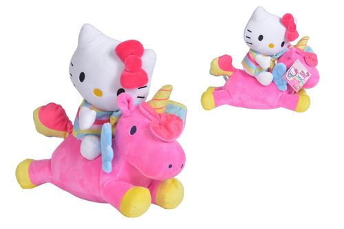 Hello Kitty maskotka na jednorożcu na Arena.pl
